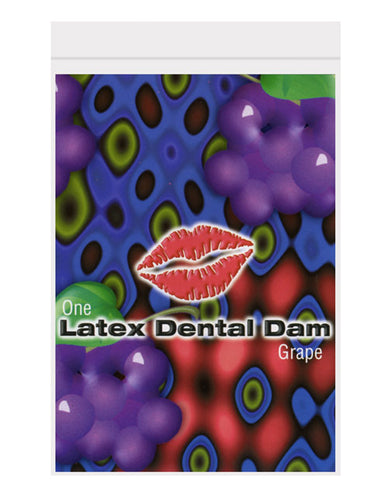 Trust Dam Latex Dental Dam - Grape