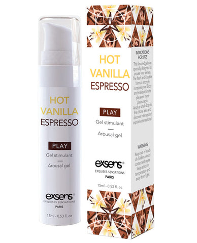 Exsens Of Paris Arousal Gel - 15 Ml Hot Vanilla Espresso