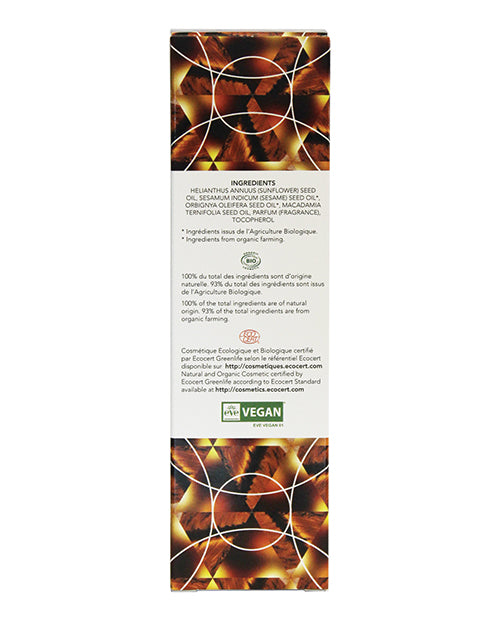 Exsens Of Paris Organic Body Oil W-stones - Tiger Eye Macadamia 100 Ml