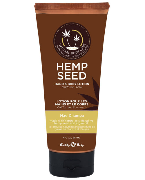 Earthly Body Hand & Body Lotion - 7 Oz Tube Nag Champa