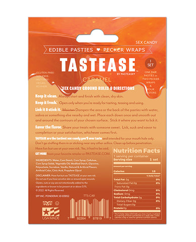 Pastease Tastease Tasty Sex Candy - Caramel O-s