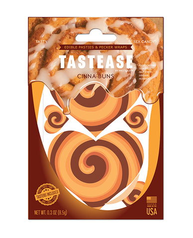 Pastease Tastease Edible Pasties & Pecker Wraps - Cinna-buns O-s