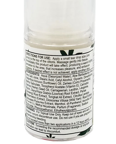 High Climax Female Stimulant W-hemp Seed Oil - .5 Oz