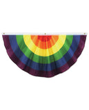 Rainbow Fabric Bunting