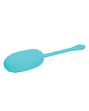 Pretty Love Kirk Liquid Silicone Remote Egg - Turquoise