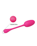 Pretty Love Knucker Remote Egg - Neon Pink