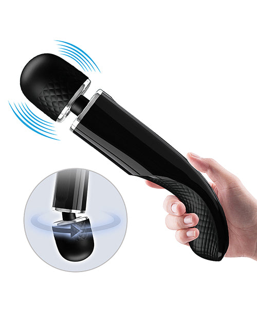 Pretty Love 9.4 Inch Charming Massager - Black