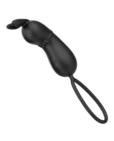 Pretty Love Rosalie Tethered Clit Stim - Black