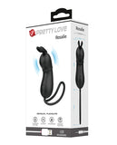 Pretty Love Rosalie Tethered Clit Stim - Black