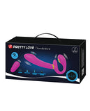 Pretty Love Thunderbird Electrostim Strapless Strap On - Fuchsia