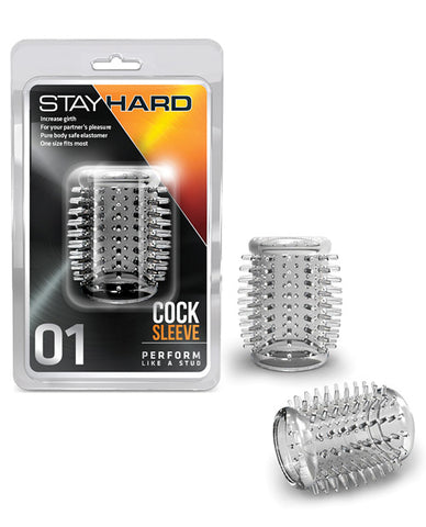 Blush Stay Hard Cock Sleeve 01 - Clear