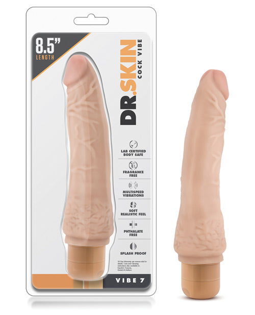Blush Dr. Skin Vibe 8.5 Inch Dong -7 - Beige
