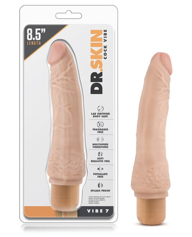 Blush Dr. Skin Vibe 8.5 Inch Dong -7 - Beige