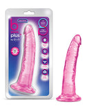 Blush B Yours Plus 7.5 Inch Lust N' Thrust Dildo - Pink