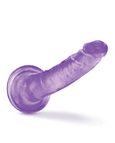 Blush B Yours Plus 7.5 Inch Lust N' Thrust Dildo - Purple