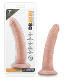 Blush Dr. Skin 7 Inch Cock W-suction Cup - Vanilla