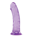 Blush B Yours Plus 8 Inch Roar N Ride Dildo - Purple