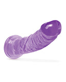 Blush B Yours Plus 8 Inch Roar N Ride Dildo - Purple