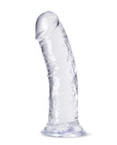 Blush B Yours Plus 8 Inch Roar N Ride Dildo - Clear