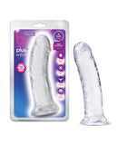 Blush B Yours Plus 8 Inch Roar N Ride Dildo - Clear