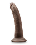 Blush Dr. Skin Glide 7.5 Inch Self Lubricating Dildo - Chocolate