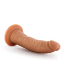 Blush Dr. Skin Glide 7.5 Inch Self Lubricating Dildo - Mocha