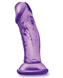 Blush B Yours Sweet N Small 4 Inch Dildo W- Suction Cup - Purple