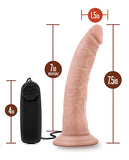 Blush Dr. Skin Dr. Dave 7 Inch Cock W-suction Cup - Vanilla