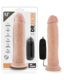 Blush Dr. Skin Dr. Throb 9.5 Inch Cock W-suction Cup - Vanilla