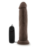 Blush Dr. Skin Dr. Throb 9.5 Inch Cock W-suction Cup - Chocolate