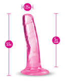 Blush B Yours Plus 5.5 Inch Hard N' Happy Dildo - Pink