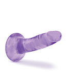 Blush B Yours Plus 5.5 Inch Hard N' Happy Dildo - Purple