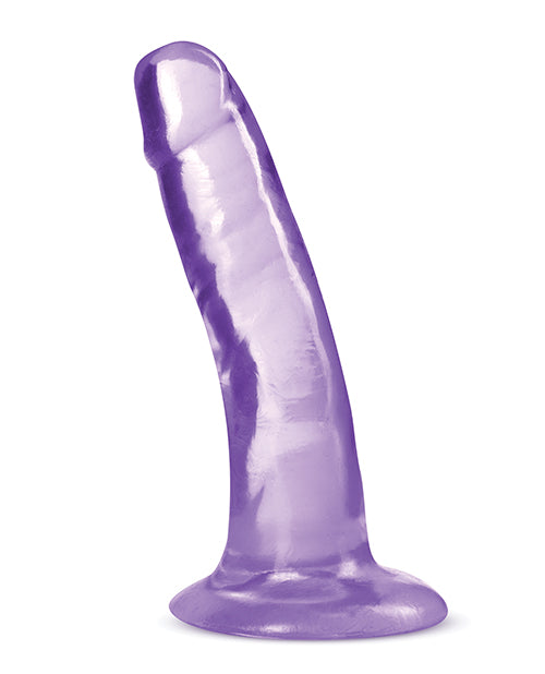 Blush B Yours Plus 5.5 Inch Hard N' Happy Dildo - Purple