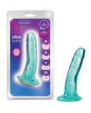 Blush B Yours Plus 5.5 Inch Hard N' Happy Dildo - Teal