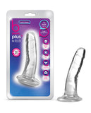 Blush B Yours Plus 5.5 Inch Hard N' Happy Dildo - Clear