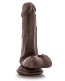 Blush Loverboy Top Gun Tommy 6 Inch Realistic Cock - Chocolate