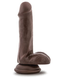 Blush Loverboy Top Gun Tommy 6 Inch Realistic Cock - Chocolate