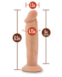 Blush Dr. Skin Dr. Small 6 Inch Dildo - Vanilla