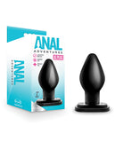 Blush Anal Adventures Xl Plug - Black