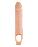 Blush Performance Plus 10" Silicone Cock Sheath Penis Extender - Flesh