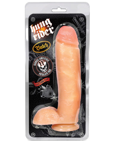 Blush Hung Rider Butch 11 Inch Dildo W-suction Cup - Flesh