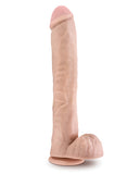 Blush Au Naturel Daddy 14 Inch Sensa Feel Dual Density Dildo - Vanilla