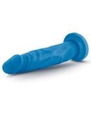 Blush Neo Dual Density 7.5 Inch Cock - Neon Blue