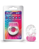 Blush Play With Me Arouser Vibrating C Ring - Pink