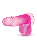 Blush B Yours 7 Inch Sugar Magnolia Dildo - Fuchsia