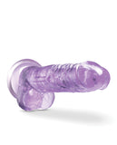 Blush Naturally Yours 7 Inch Crystalline Dildo - Amethyst