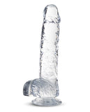 Blush Naturally Yours 6 Inch Crystalline Dildo - Diamond