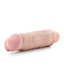 Blush X5 Plus Hard On Vibrating 9 Inch Dildo - Beige