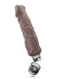 Blush X5 Plus Hard On Vibrating 9 Inch Dildo - Brown