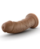 Blush Au Naturel 8 Inch Dildo W-suction Cup - Mocha